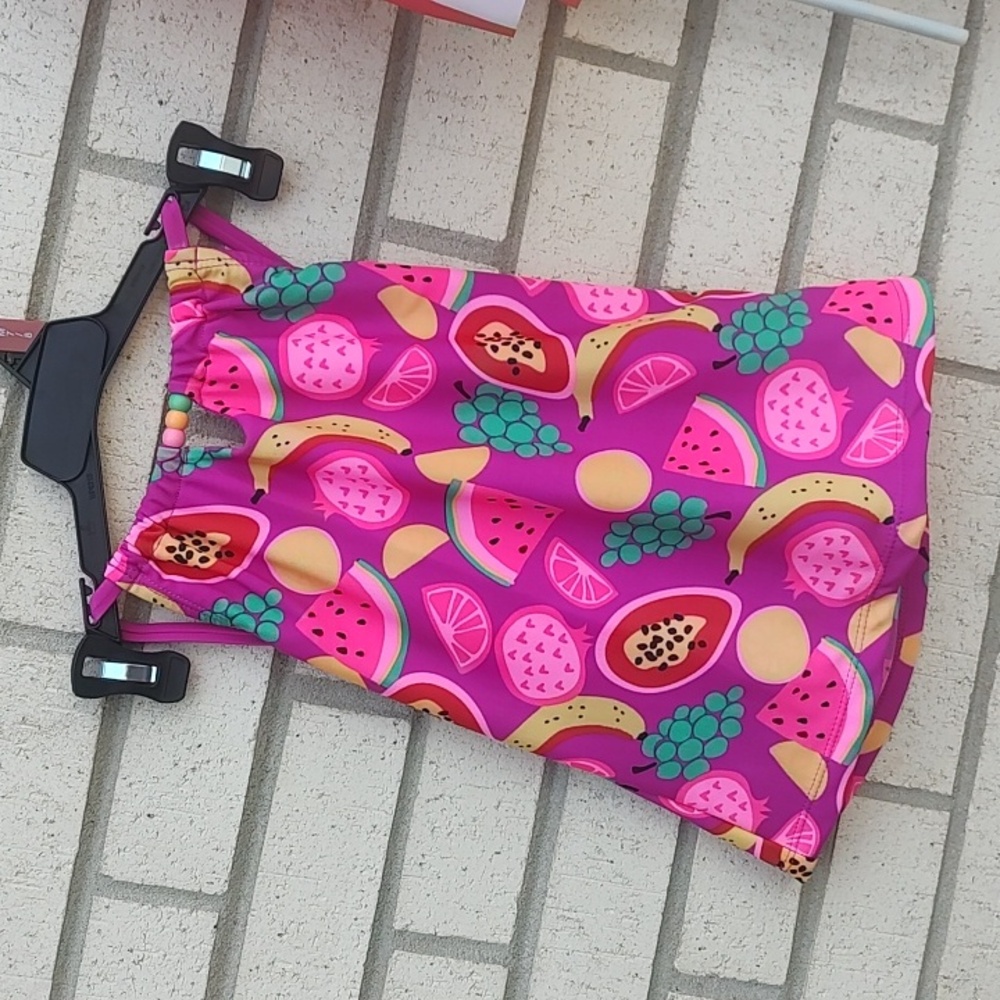 ๐ Swimsuit 2 Piece- Pink and Yellow - Picture 8 of 10